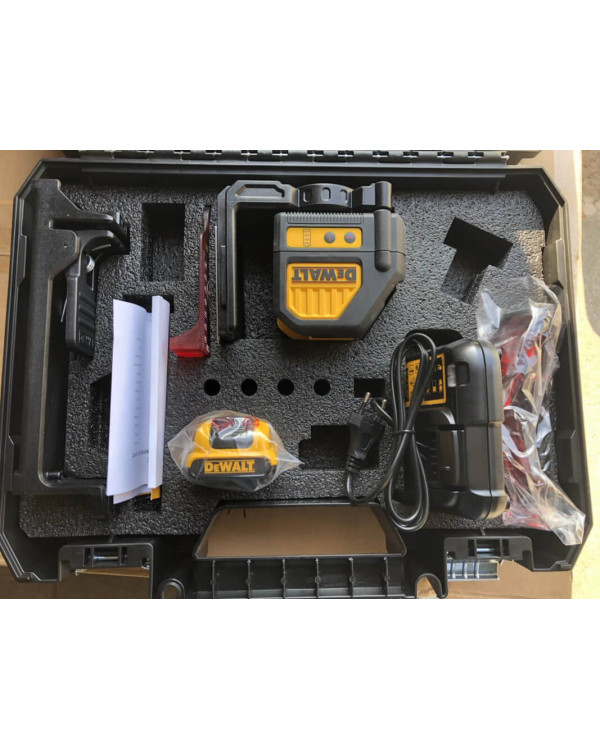 Уровень лазерный линейный DeWALT DCE088D1R