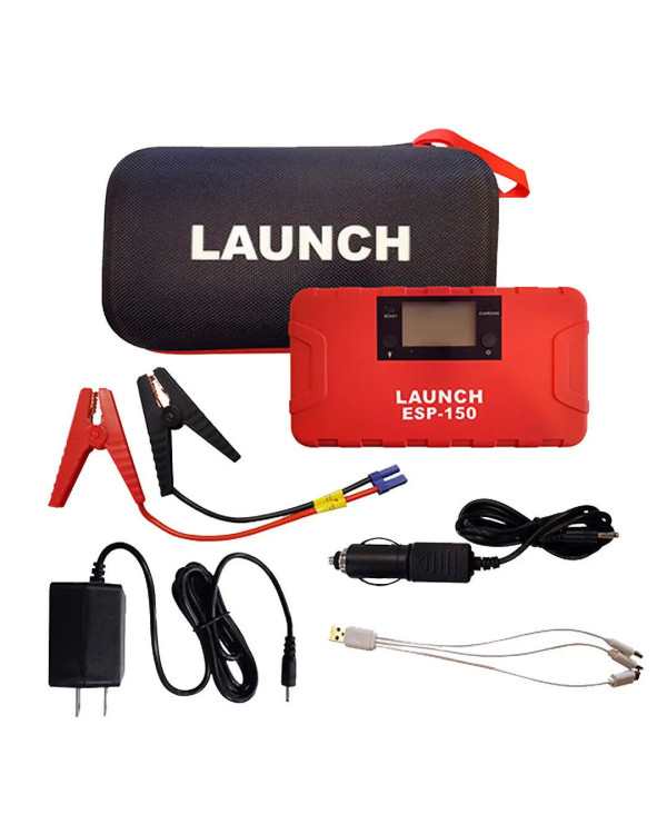 Пусковий пристрій для автомобіля 12V (повербанк 15000 mAh + ліхтарик) LAUNCH ESP-150