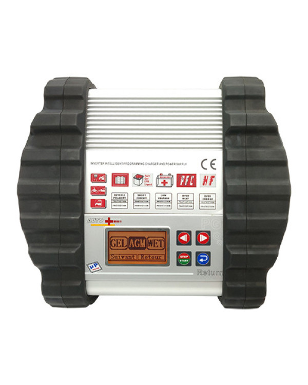 Инверторное зарядное устройство 12V, макс. ток 35A, 220V (передвижное) PROTESTER  IPS-3502