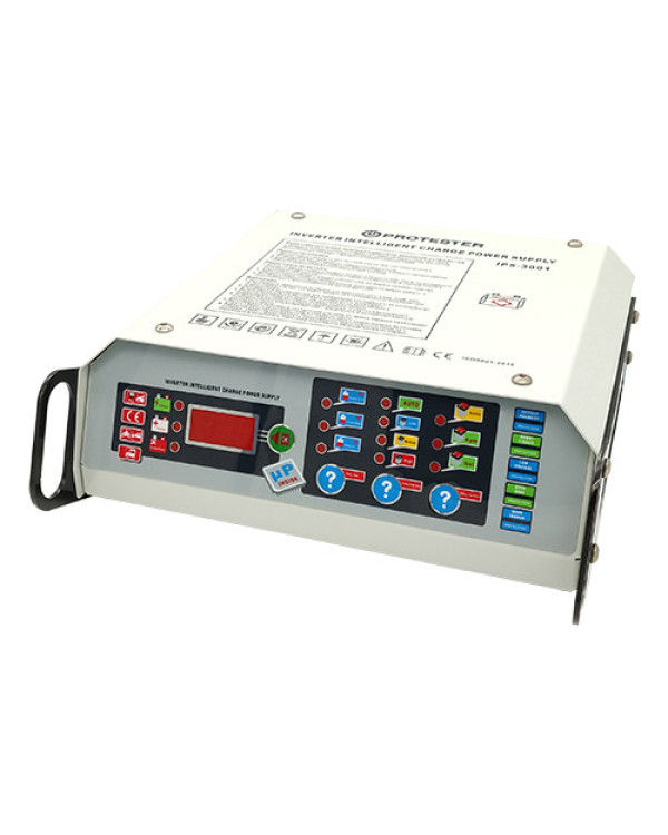 Зарядное устройство для АКБ инверторное 12V, макс. ток 30A, 220V PROTESTER IPS-3001