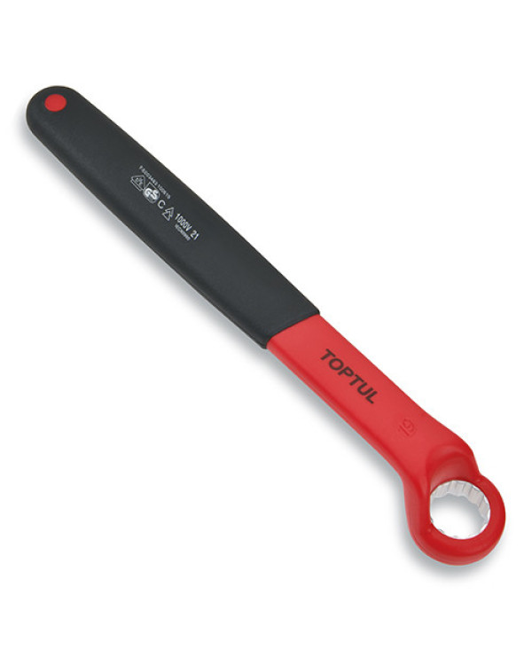 Ключ накидной изогнутый 1000V VDE односторонний (угол 75°) 11мм TOPTUL AAAW1111V4