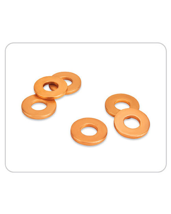 Комплект мідних ущільнювальних кілець для форсунок 450 од. TOPTUL JGEW450A