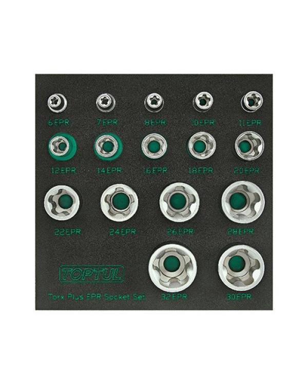 Набір головок Torx Plus EPR 1/4
