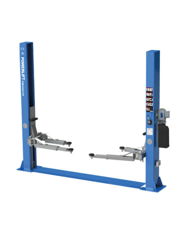 Подъемник двухстоечный 4 тонны с нижней синхронизацией 380В POWERLIFT PWR-240A-380