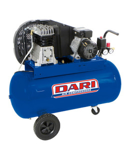 Компрессор 380В поршневой с ременным приводом 100л, 330л/мин, 2,2кВт DARI DEC100-330T-380-ITALY