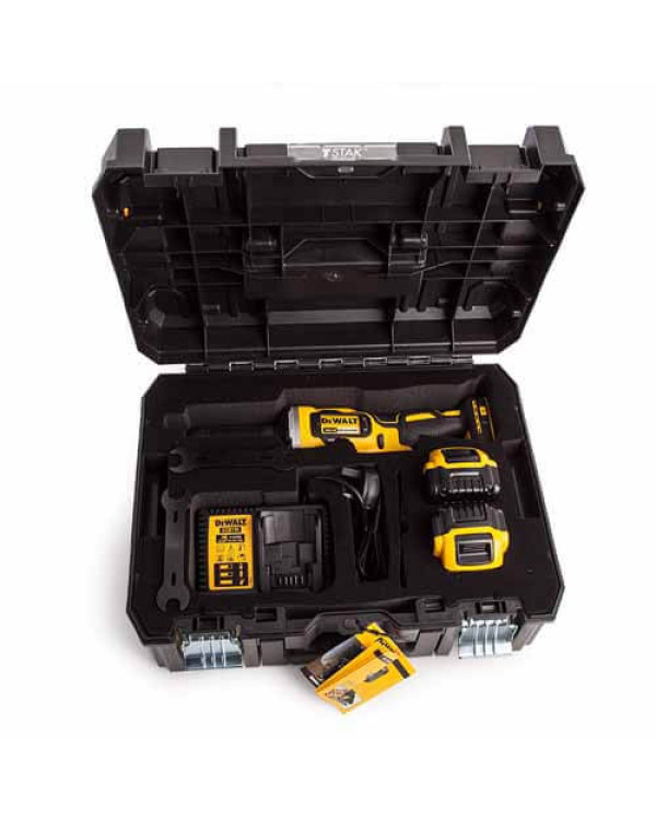 Прямошлифовальная машина аккумуляторная бесщёточная DeWALT DCG426P2