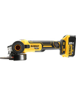 Шлифмашина угловая - болгарка аккумуляторная бесщёточная DeWALT DCG405NT-foto5