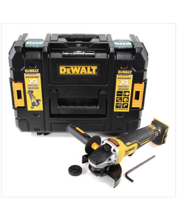 Шлифмашина угловая - болгарка аккумуляторная бесщёточная DeWALT DCG406NT