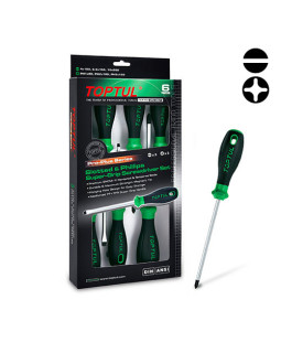 Набор профессиональных отверток 6 ед. PRO-PLUS SERIES TOPTUL GFE-0601