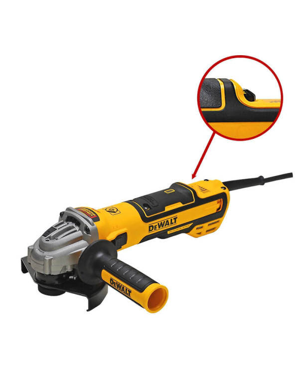 Шлифмашина угловая - болгарка сетевая бесщёточная DeWALT DWE4357 Шлифмашина угловая - болгарка сетевая бесщёточная DeWALT DWE4357