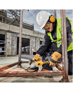 Шлифмашина угловая - болгарка сетевая бесщёточная DeWALT DWE4357-foto3