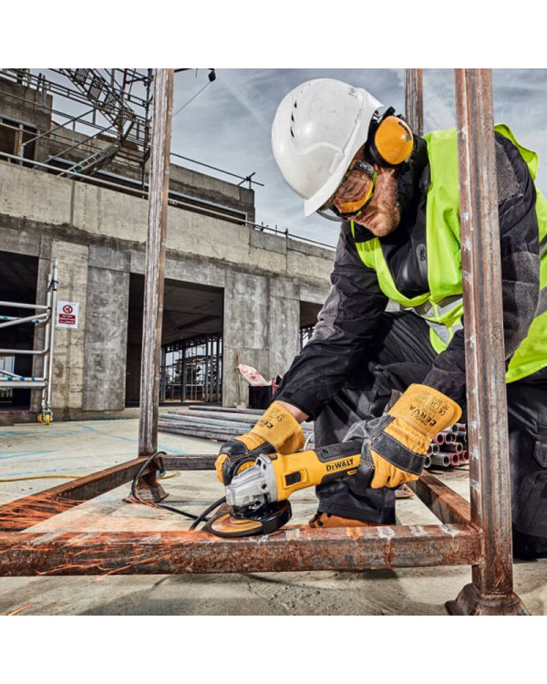 Шлифмашина угловая - болгарка сетевая бесщёточная DeWALT DWE4357 Шлифмашина угловая - болгарка сетевая бесщёточная DeWALT DWE4357