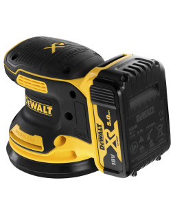 Шлифмашина эксцентриковая аккумуляторная бесщёточная DeWALT DCW210P2-foto3