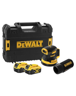 Шлифмашина эксцентриковая аккумуляторная бесщёточная DeWALT DCW210P2-foto4