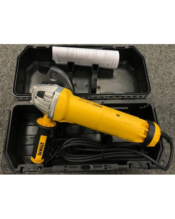 Шлифмашина угловая - болгарка сетевая DeWALT DWE4237K