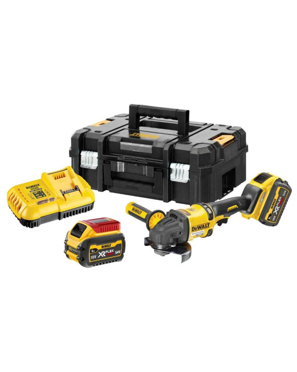 Шлифмашина угловая - болгарка аккумуляторная бесщёточная DeWALT DCG418T2