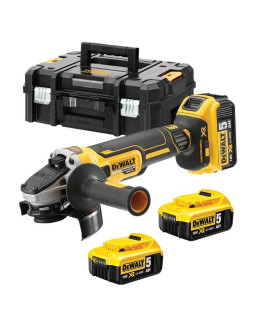 Шлифмашина угловая - болгарка аккумуляторная бесщёточная DeWALT DCG405P3