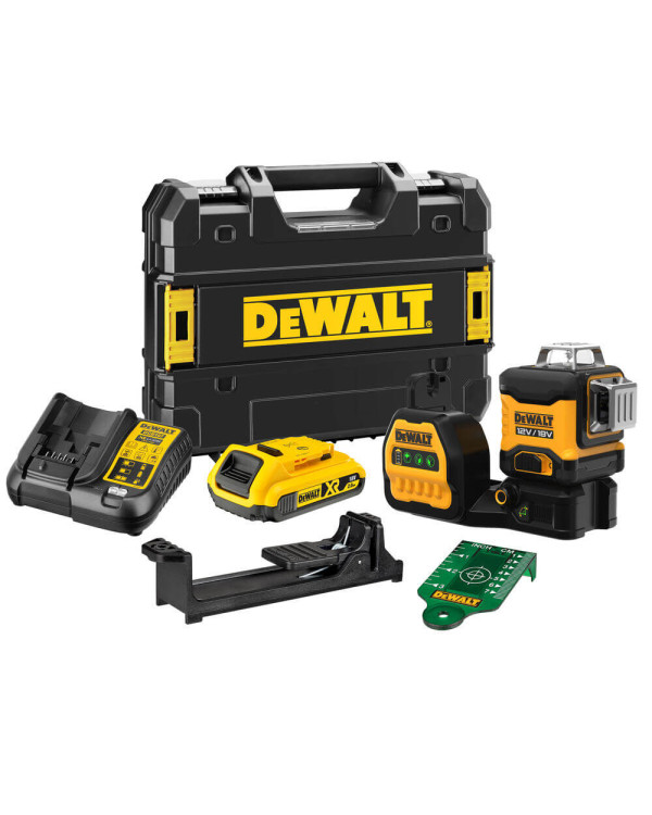 Уровень лазерный линейный DeWALT DCE089D1G18