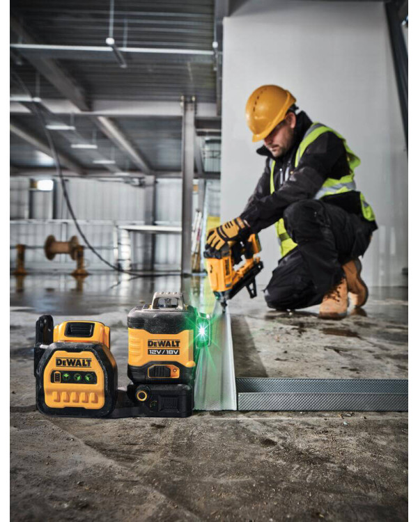 Уровень лазерный линейный DeWALT DCE089NG18