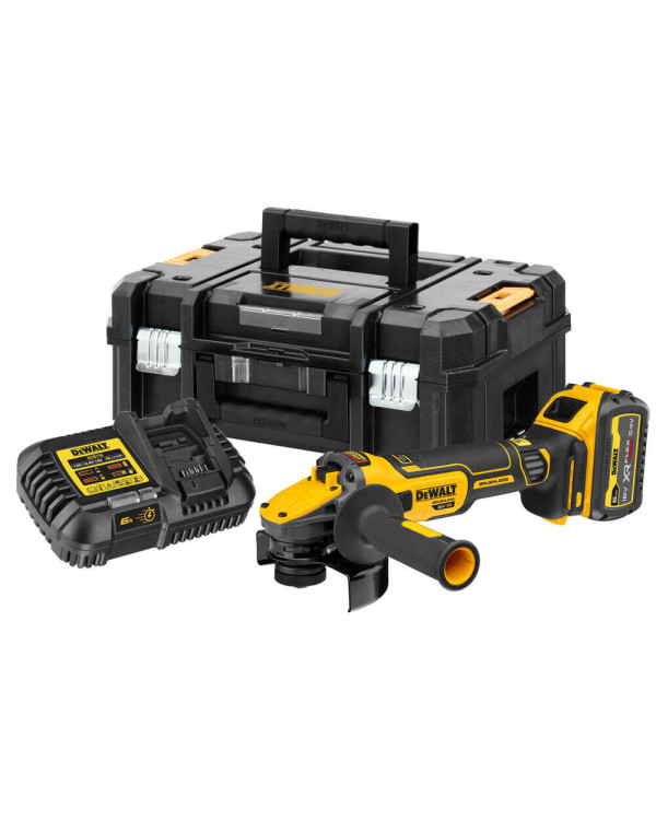 Шлифмашина угловая - болгарка аккумуляторная бесщёточная DeWALT DCG409T1
