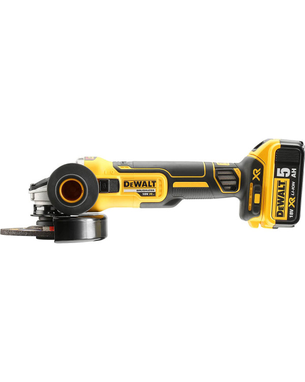 Шлифмашина угловая - болгарка аккумуляторная бесщёточная DeWALT DCG405NT+DCB187